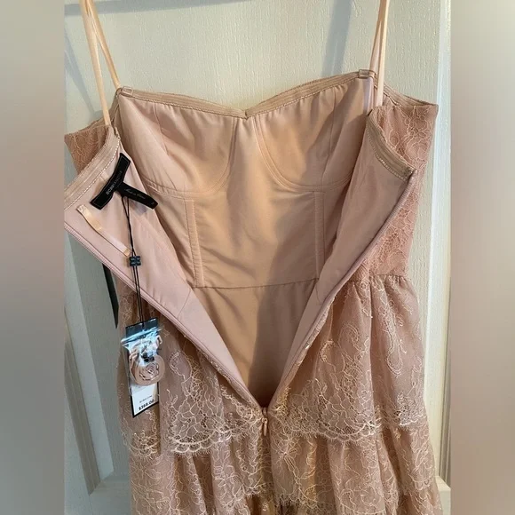 BCBG Lace Corset Mini Prom Dress | NWT - Picture 5 of 12